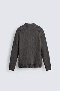 CONTRAST CHENILLE JUMPER