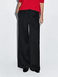 Pantalon large à pinces