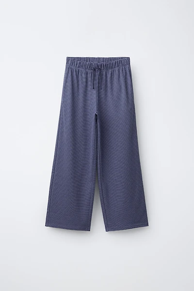 STRIPED PAJAMA PANTS