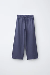 PANTALON STYLE PYJAMA À RAYURES