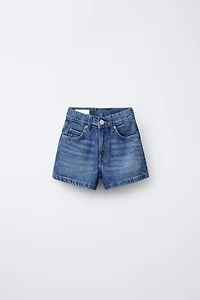 SPARKLY DENIM SHORTS