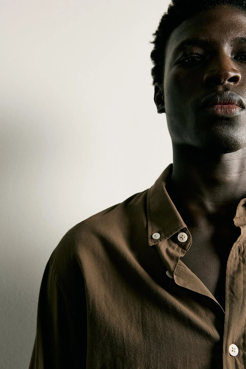COTTON VOILE SHIRT