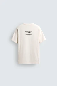 T-SHIRT À INSCRIPTION IMPRIMÉE