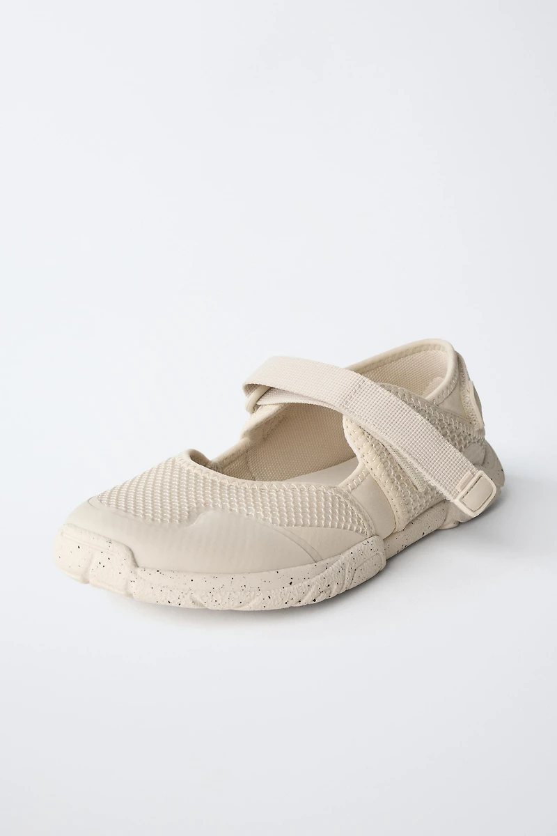 BAREFOOT ATHLETIC BALLET FLATS