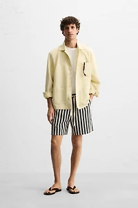 JACQUARD TEXTURED SHORTS