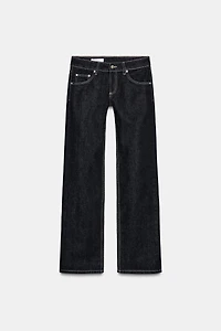 TRF LOW RISE WIDE LEG JEANS