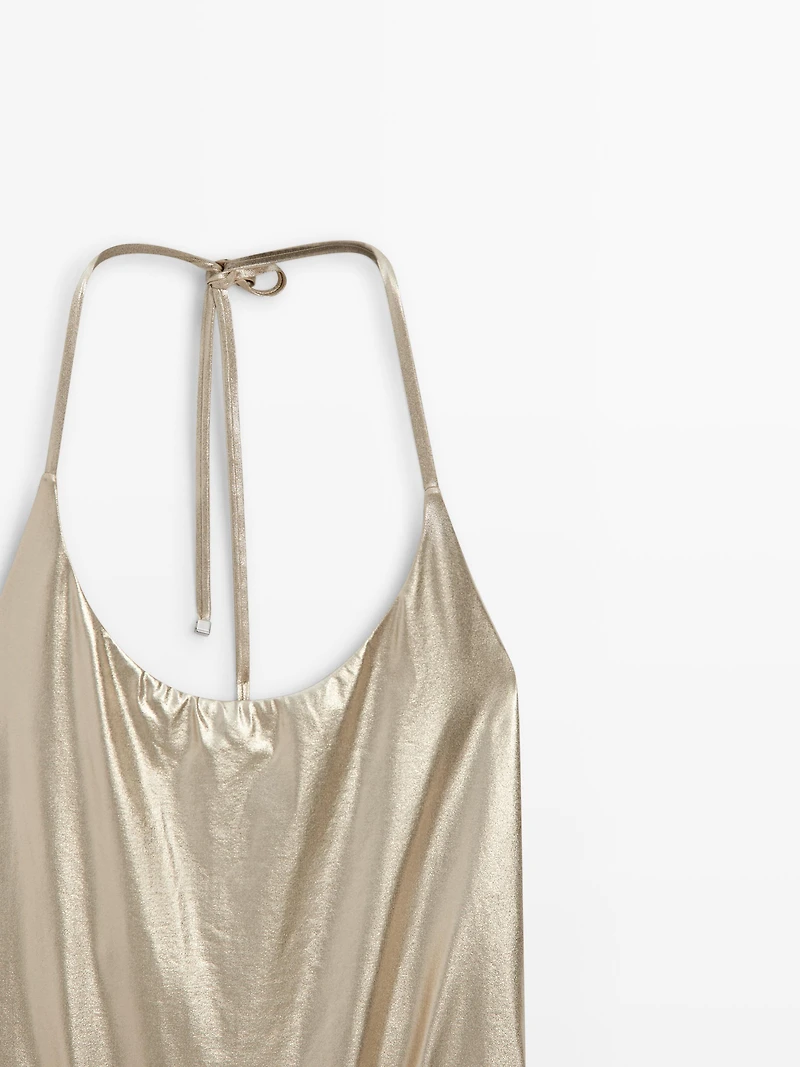 Metallic swimsuit