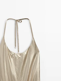 Metallic swimsuit