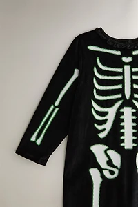 CHILDREN'S SKELETON HALLOWEEN COSTUME
