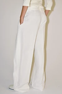PANTALON À PLIS ET CEINTURE ZW COLLECTION