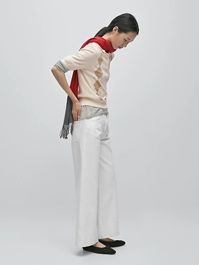 Culotte fit jeans