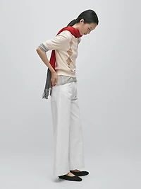 Culotte fit jeans
