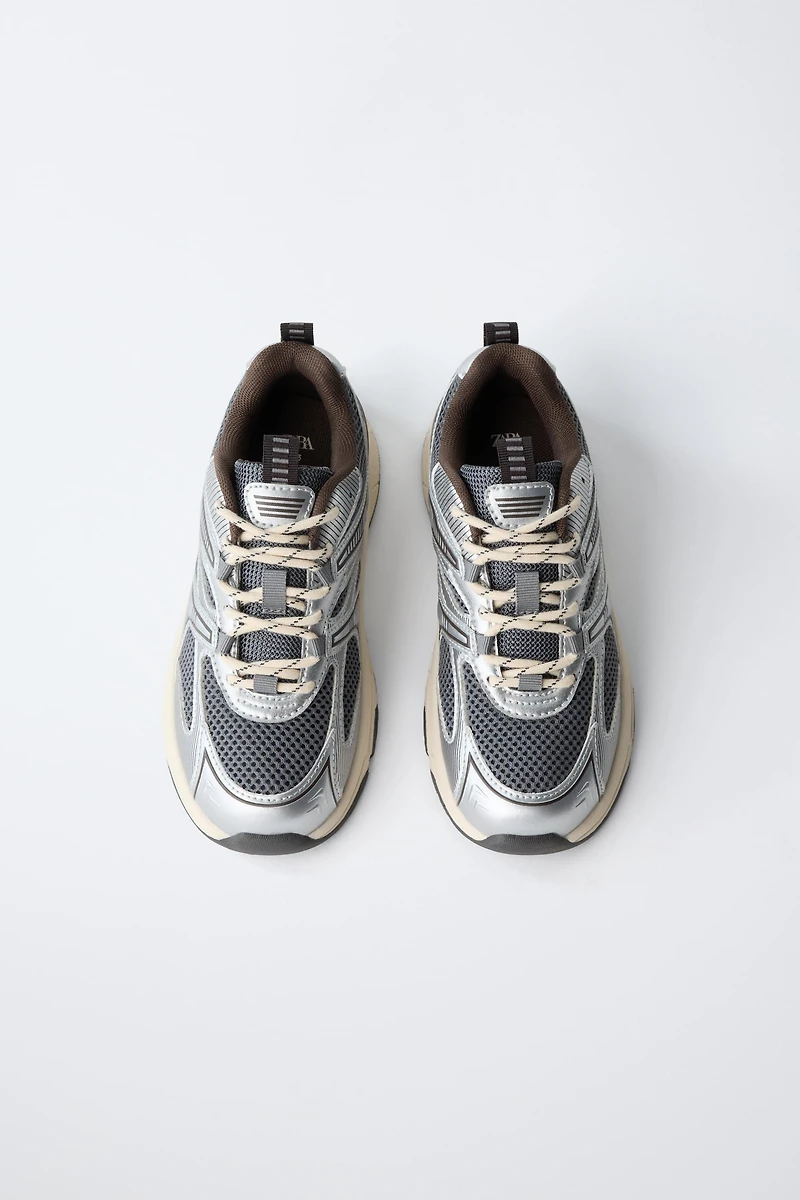 METALLIC SNEAKERS
