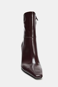 THIN HIGH HEEL ANKLE BOOTS
