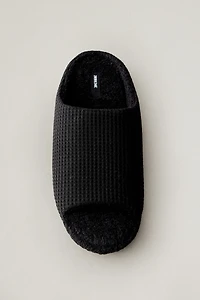 OPEN TERRY BATHROOM SLIPPERS