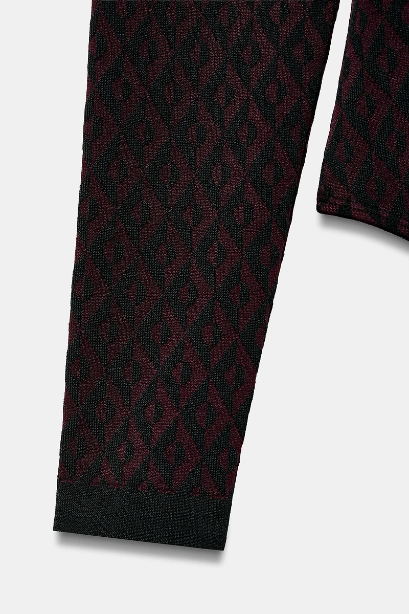 JACQUARD SKI COLLECTION BODYSUIT