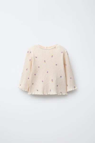 FLORAL STRUCTURE T-SHIRT