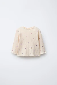 FLORAL STRUCTURE T-SHIRT