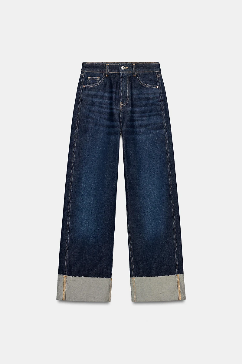 Z1975 MID-RISE BARREL HEM JEANS