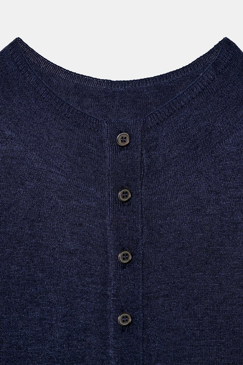 GILET EN MAILLE EXTRA FIN