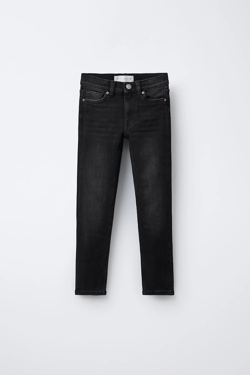 BRUSHED SKINNY JEANS