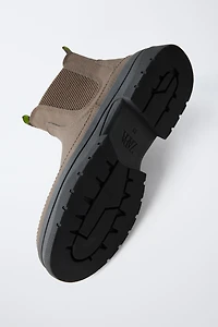 ANKLE BOOTS WITH PULL TABS