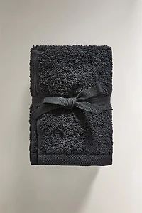 LOT SERVIETTES INVITÉS COTON PREMIUM (LOT DE 3)