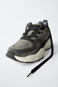 PIECED SNEAKERS