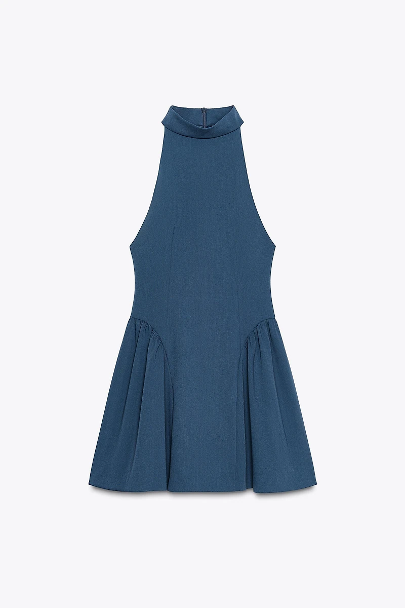 HALTER SHORT DRESS