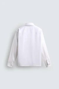 FLOWY TIE SHIRT