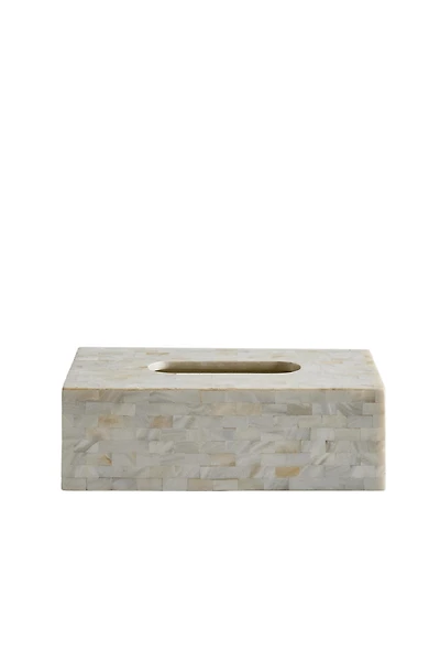 MOTHER-OF-PEARL TISSUE BOX