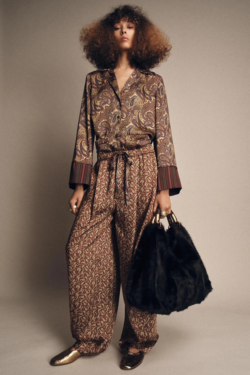 PANTALON PYJAMA PAISLEY ZW COLLECTION