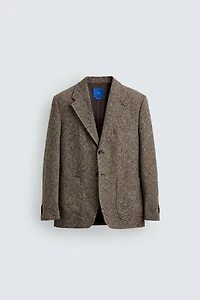 BLAZER STRUCTURÉ LAINE - COTON AARON LEVINE X ZARA