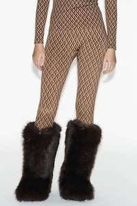 THERMAL JACQUARD THERMOLITE® CORE SKI COLLECTION LEGGINGS