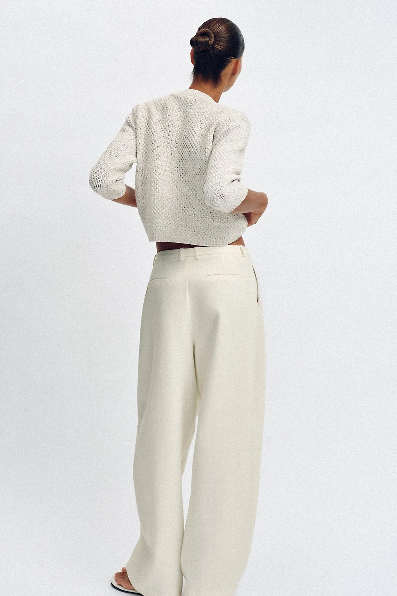 FRENCH SLEEVE CARDIGAN