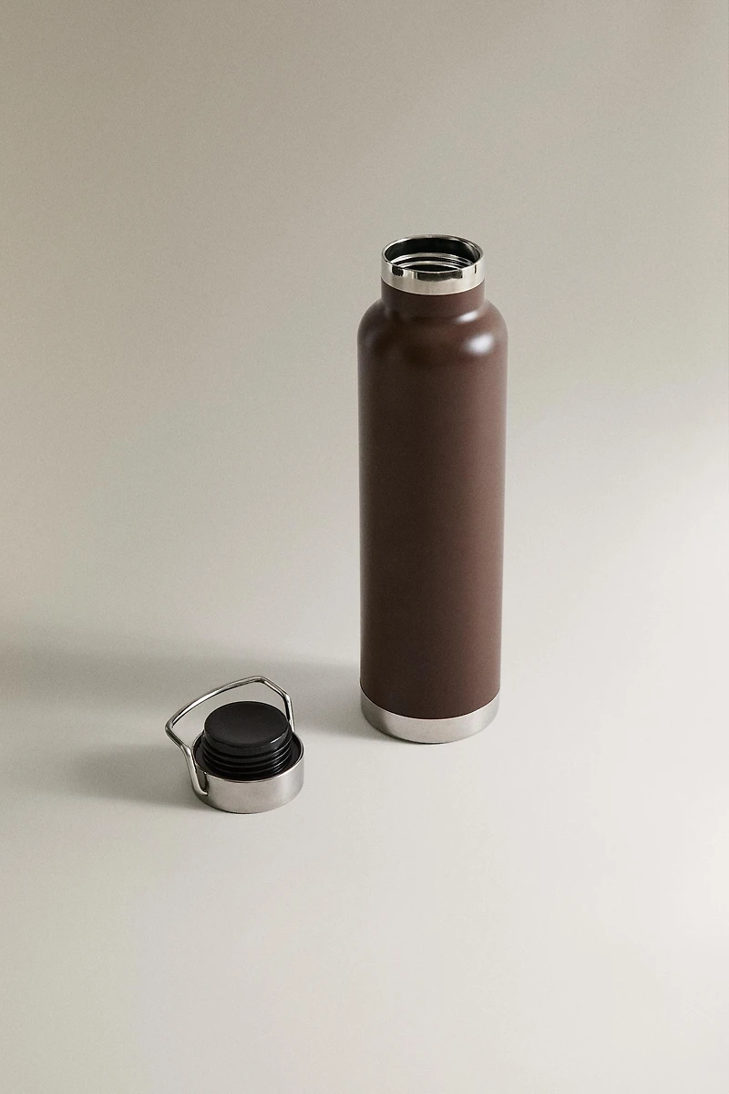 LACQUERED STAINLESS STEEL BOTTLE