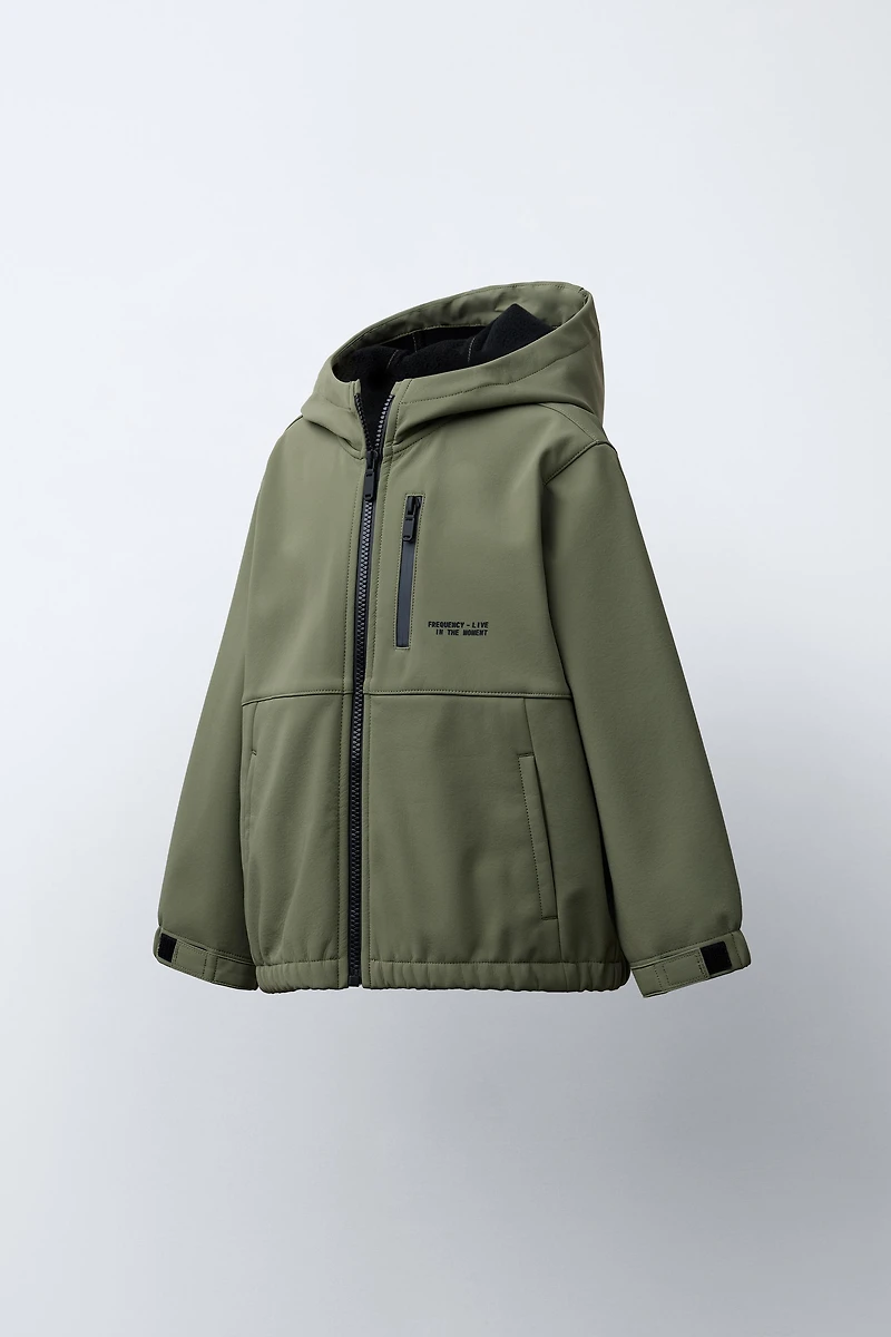 LINED HOODED JACKET