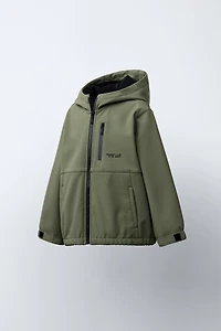 LINED HOODED JACKET