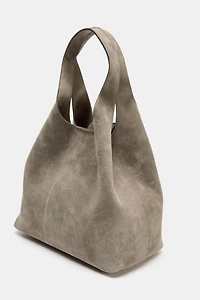 MINI SAC SHOPPER CUIR