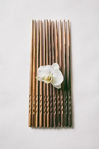 SET OF WOODEN FIR CHOPSTICKS (SET OF 8)