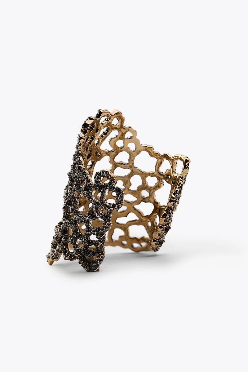 JEWELED RIGID BRACELET