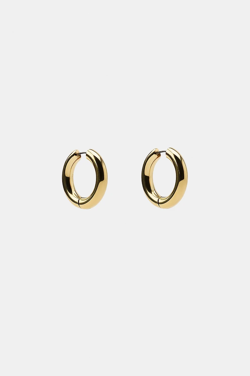STAINLESS STEEL HOOP EARRINGS