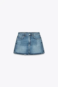 MINI-JUPE EN JEAN TRF