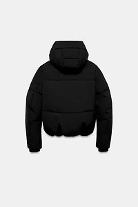 SHORT WATER REPELLENT WINDPROOF HOODIE ANORAK