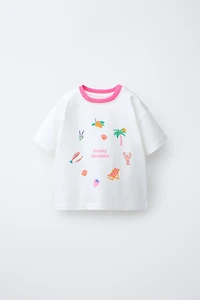 PRINTED MOTIF T-SHIRT
