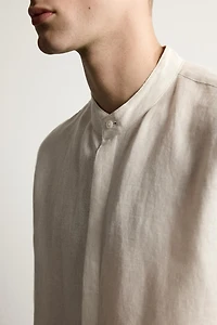 CHEMISE COUPE DÉCONTRACTÉE 100% LIN