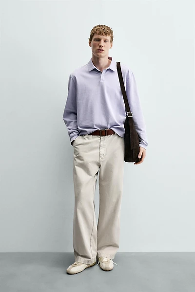 SWEAT POLO REGULAR FIT