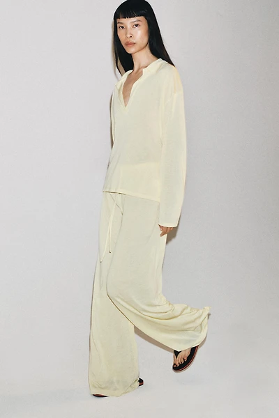FLOWY STRAIGHT LEG PANTS