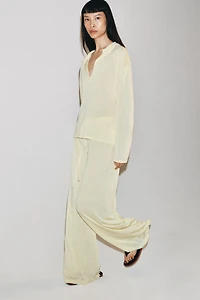 FLOWY STRAIGHT LEG PANTS