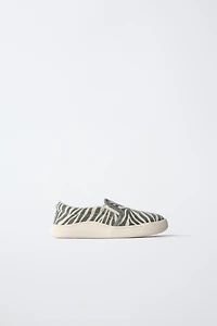 ZEBRA PRINT SNEAKERS